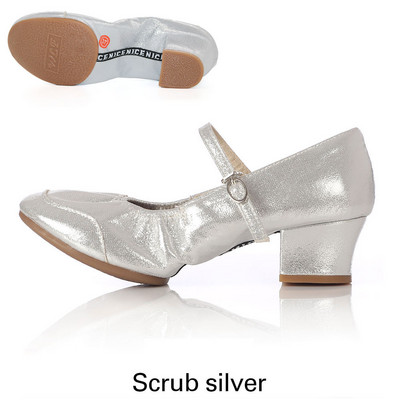 Naiste tantsukingad Naiste salsa jazz-treeningjalatsid Pehme tallaga ladina kaasaegsed tantsukingad tüdrukutele Naiste kandilised ballisaalitossud