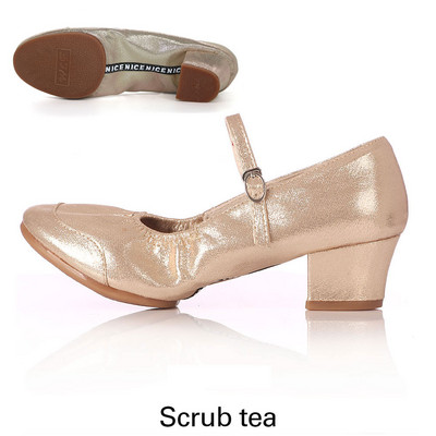 Naiste tantsukingad Naiste salsa jazz-treeningjalatsid Pehme tallaga ladina kaasaegsed tantsukingad tüdrukutele Naiste kandilised ballisaalitossud