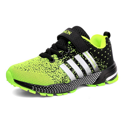 Modes bērnu skriešanas apavi bērniem, elpojoši zēni, kedas meitenēm, neslīdoši āra sporta apavi ikdienas sporta apavi pusaudžiem, pastaigu apavi