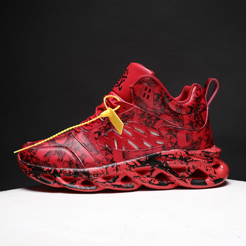 Skriešanas apavi Vīriešu kedas āra vieglas elpojošas pastaigu skriešanas Grafiti apavi Ērti sporta apavi Vīriešu zapatillas hombre