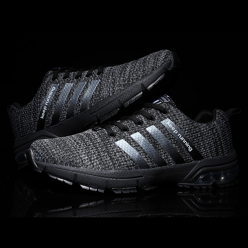 Vyriški bėgimo bateliai Vyriški oro pagalvėlės patogūs kvėpuojantys madingi sportbačiai, amortizaciniai lauko sportiniai bateliai.