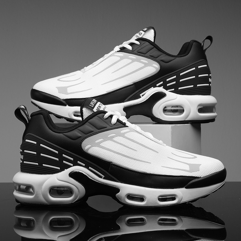 Gaisa spilvens 46 izmērs vīriešiem Ērti elpojoši bezādas ikdienas viegli skriešanas apavi kedas skriešanai Zapatos Deportivos