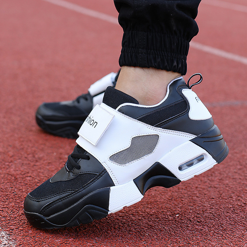 Hingavast võrgust õhkpadjaga tossud Meeste vabaaja jooksujalatsid poistele Mugavad libisemiskindlad spordijalatsid Naiste kingad Unisex tossud