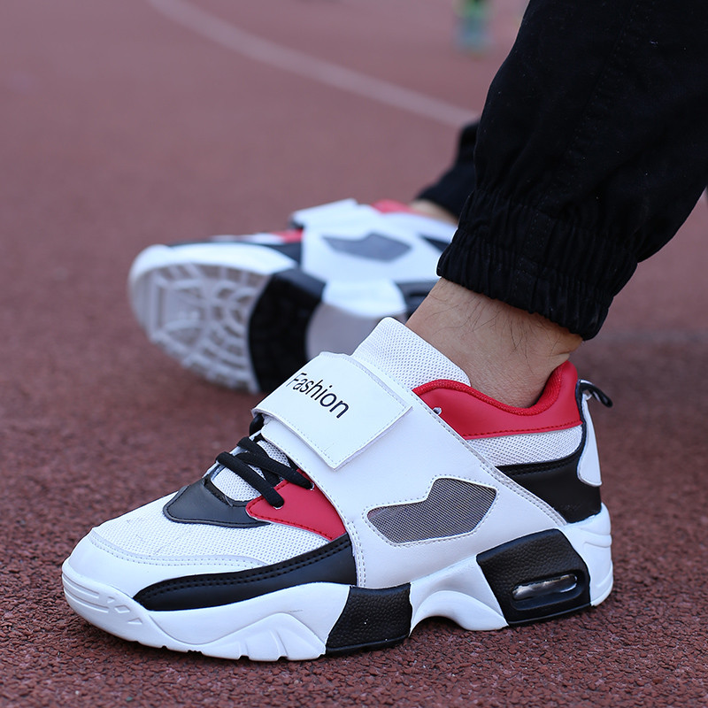 Hingavast võrgust õhkpadjaga tossud Meeste vabaaja jooksujalatsid poistele Mugavad libisemiskindlad spordijalatsid Naiste kingad Unisex tossud