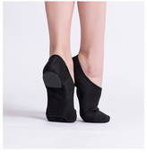 Karsti profesionāli deju apavi sievietēm Canvas jazz kedas Mīkstas baleta deju apavi Džeza apavi Slip on Dancing čības