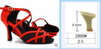 Evkoodance 2018 Ērti sieviešu latīņu apavi 5 cm 6 cm 7 cm 8 cm melni dzeltenbrūni balles latīņu deju apavi sievietēm Evkoo-492