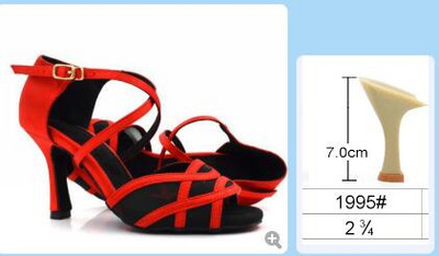 Evkoodance 2018 Ērti sieviešu latīņu apavi 5 cm 6 cm 7 cm 8 cm melni dzeltenbrūni balles latīņu deju apavi sievietēm Evkoo-492