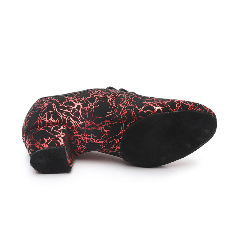 HROYL balles deju apavi Unisex latīņu deju apavi sievietēm Sieviešu meiteņu džeza tango modernās deju apavi Salsa zamšādas zole