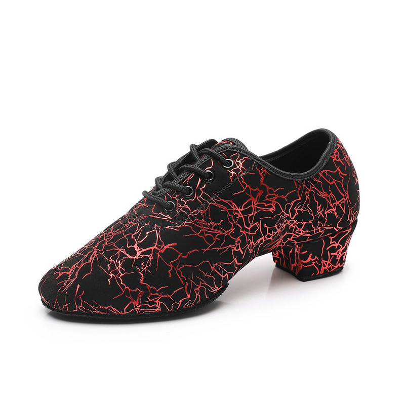 HROYL balles deju apavi Unisex latīņu deju apavi sievietēm Sieviešu meiteņu džeza tango modernās deju apavi Salsa zamšādas zole