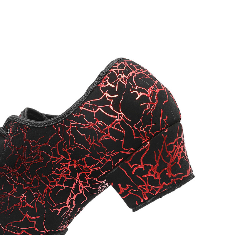 HROYL balles deju apavi Unisex latīņu deju apavi sievietēm Sieviešu meiteņu džeza tango modernās deju apavi Salsa zamšādas zole