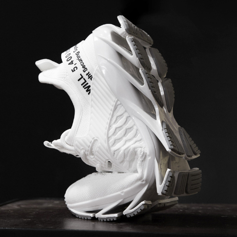 Vīriešu kedas elpojošas vieglas sporta apavi Blade āra trenažieris vīriešu tenisa ikdienas pretslīdes vīriešu skriešanas apavi 2022