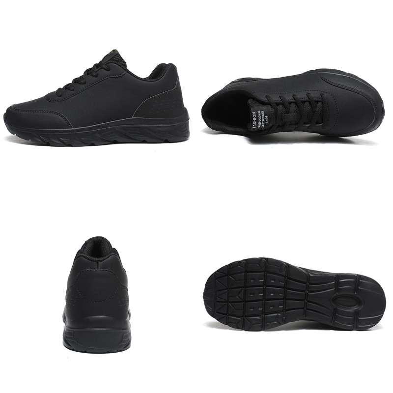 New Leisure Fashion Ανδρικά παπούτσια για τρέξιμο 46 Δερμάτινα μαλακά ανδρικά αθλητικά παπούτσια υψηλής ποιότητας 45 Μεγάλο μέγεθος Outdoor Walking Spring Ανδρικά παπούτσια