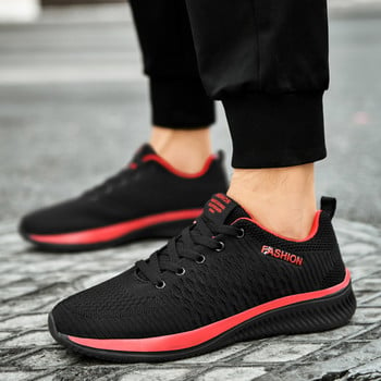 Гореща разпродажба голям размер 47 48 черни червени евтини маратонки за мъже жени дишащи ултра леки спортни маратонки обувки за фитнес безплатна доставка