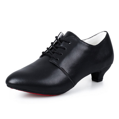 Latīņamerikas deju apavi Sieviešu flamenko apavi Ādas papēži Mīksta zole Moderna Salsas balles deju apavi Sieviešu džeza tango deju apavi