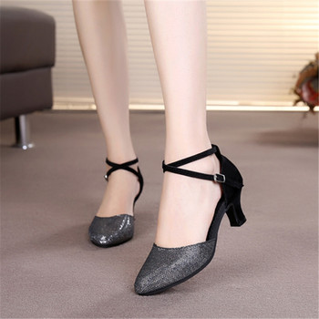 нови маркови модерни бални обувки за салса танго латино танци момичета дамски бални обувки за салса латино танци Високо качество на едро