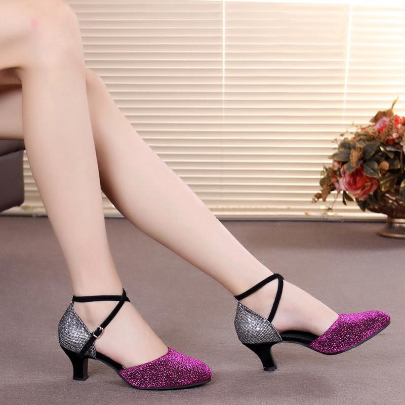 jauns zīmols moderns Ballroom Salsa tango latīņu deju apavi meitenēm sieviešu balles salsas latīņu deju apavi Augstas kvalitātes vairumtirdzniecība