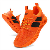 Karstā izpārdošana Modes vīriešu skriešanas apavi Viegli, liela izmēra 46 vīriešiem Elpojošas kedas Platforma Tīkla trenažieri Vīriešu grozs homme