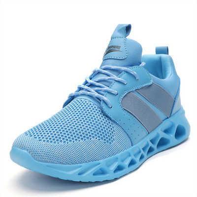 Karstā izpārdošana Modes vīriešu skriešanas apavi Viegli, liela izmēra 46 vīriešiem Elpojošas kedas Platforma Tīkla trenažieri Vīriešu grozs homme