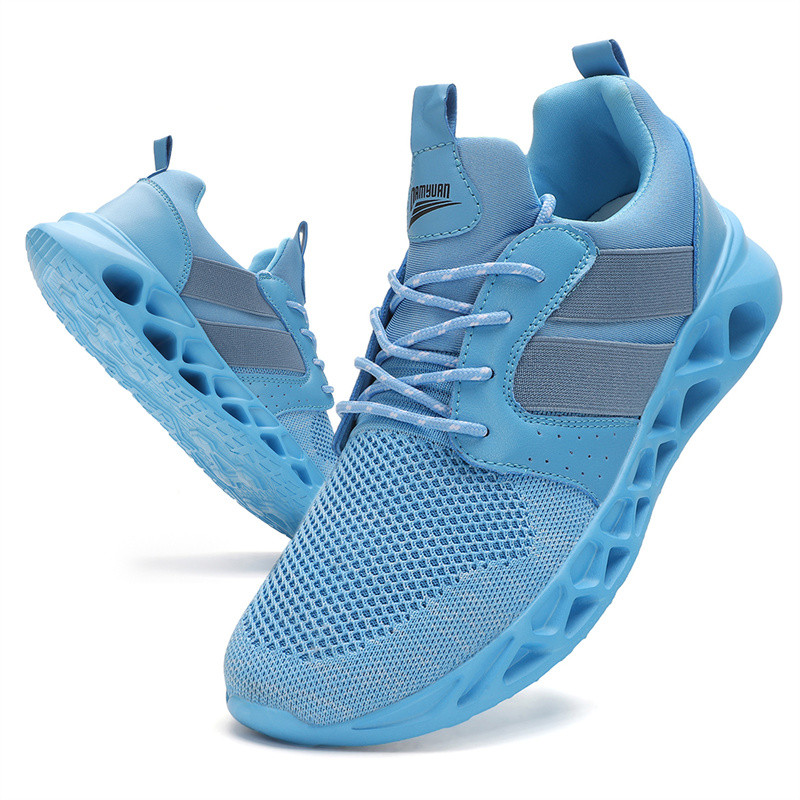 Karstā izpārdošana Modes vīriešu skriešanas apavi Viegli, liela izmēra 46 vīriešiem Elpojošas kedas Platforma Tīkla trenažieri Vīriešu grozs homme