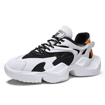 Jaunas vīriešu lielas kedas vieglas ikdienas skriešanas apavi elpojošs siets āra vasaras sporta tenisa apavi vīriešu apavi