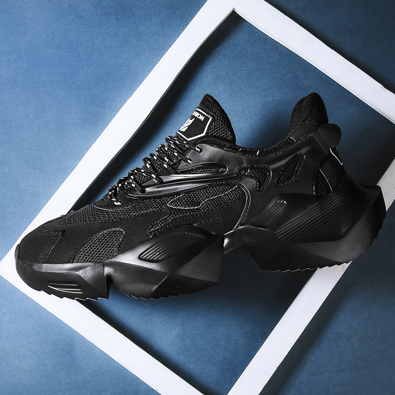 Jaunas vīriešu lielas kedas vieglas ikdienas skriešanas apavi elpojošs siets āra vasaras sporta tenisa apavi vīriešu apavi