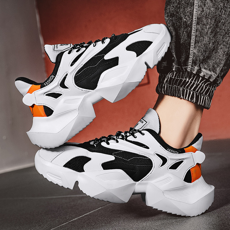 Jaunas vīriešu lielas kedas vieglas ikdienas skriešanas apavi elpojošs siets āra vasaras sporta tenisa apavi vīriešu apavi