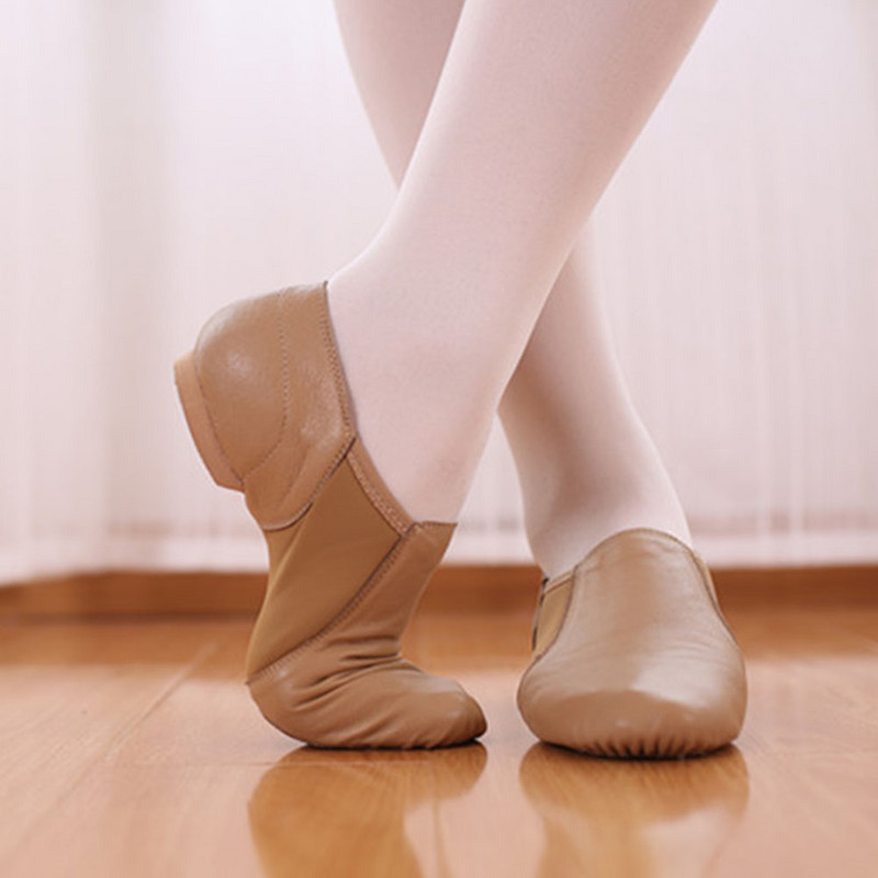 Jazz Batai Moteriški Džiazo šokių batai vyrams Suaugusieji Vaikai Mergaitės Baleto Jogos Šokių Batai Natūralios odos skelto įdegio batai