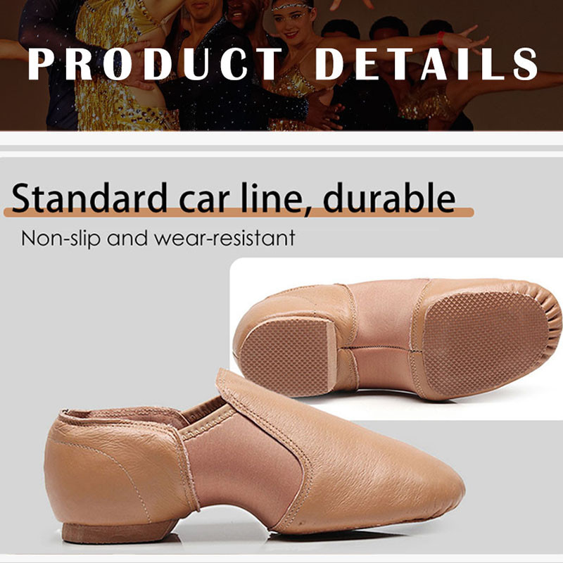 Jazz Batai Moteriški Džiazo šokių batai vyrams Suaugusieji Vaikai Mergaitės Baleto Jogos Šokių Batai Natūralios odos skelto įdegio batai