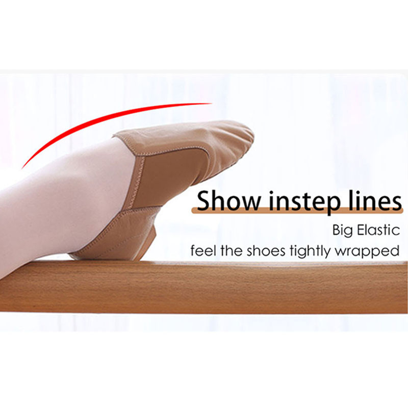 Jazz Batai Moteriški Džiazo šokių batai vyrams Suaugusieji Vaikai Mergaitės Baleto Jogos Šokių Batai Natūralios odos skelto įdegio batai