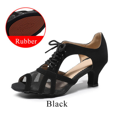 Lotynų Amerikos šokių batai Moteriški vakarėlių šokių batai Moteriški Salsa Tango Ballų Tango Valsas Satininiai šokių batai Mergaičių aukštakulniai sandalai
