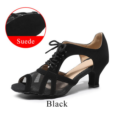 Lotynų Amerikos šokių batai Moteriški vakarėlių šokių batai Moteriški Salsa Tango Ballų Tango Valsas Satininiai šokių batai Mergaičių aukštakulniai sandalai