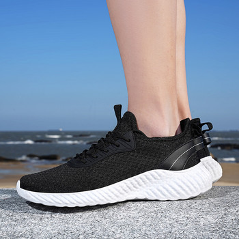 Λευκό μέγεθος 48 Summer Mesh Ανδρικά Παπούτσια ελαφριά αθλητικά παπούτσια Running Snickers Νέα μαλακή σόλα άνετα αθλητικά αθλητικά παπούτσια 30cm