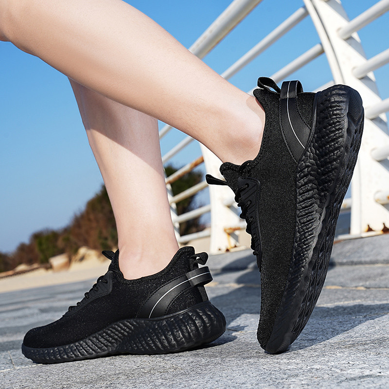 Balta 48 dydžio Vasariniai tinkliniai vyriški batai Lengvi sportbačiai Bėgimo Snickers Naujas Minkštas Padas Patogūs Sportiniai Sportiniai Batai 30cm