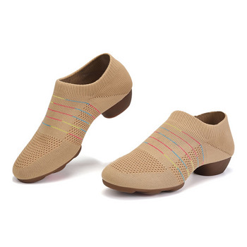 Дамски обувки за танци Дамски чехли Бални обувки за танго джаз танци Момичета Дамски маратонки Обувки за тренировки по салса Дишащи