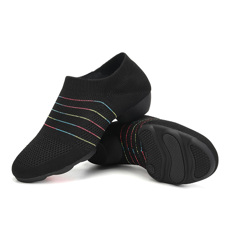 Sieviešu deju apavi Sieviešu čības balles tango Džeza deju apavi meitenēm Sieviešu kedas Salsas treniņu apavi elpojoši