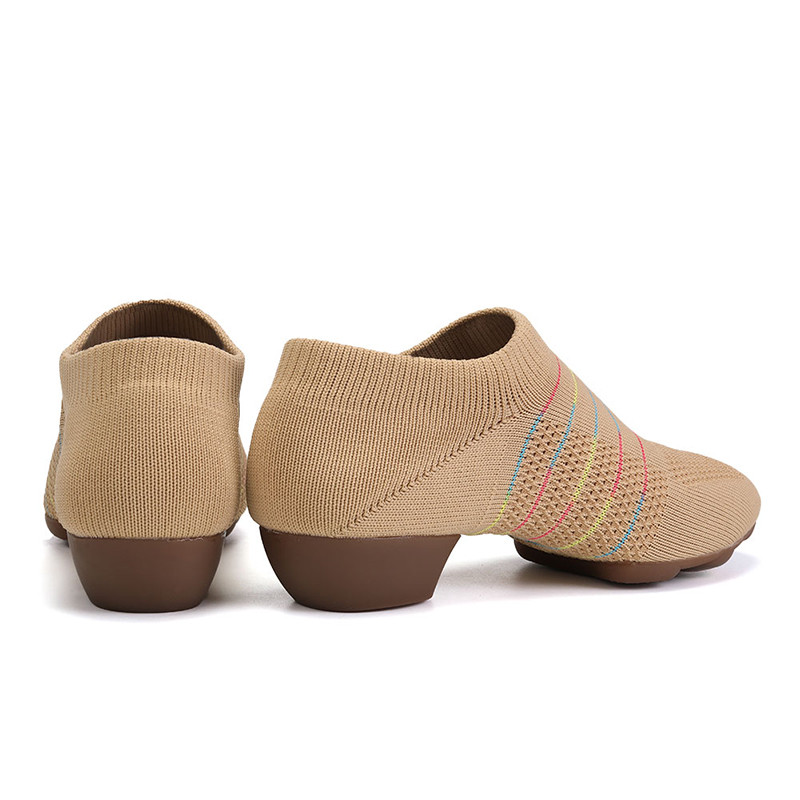 Sieviešu deju apavi Sieviešu čības balles tango Džeza deju apavi meitenēm Sieviešu kedas Salsas treniņu apavi elpojoši