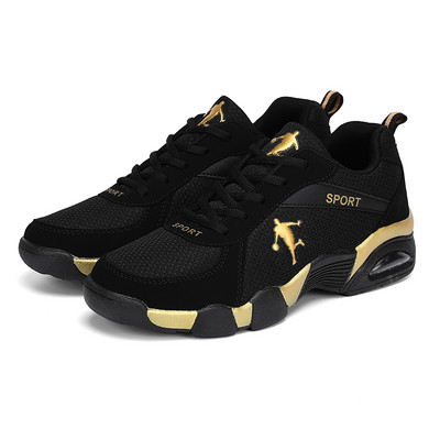 2022. g. Jauni vīriešu sporta apavi gaisa spilveni Basketbola apavi elpojoši PU ādas sporta apavi skriešanas apavi apavi Vīriešu kedas