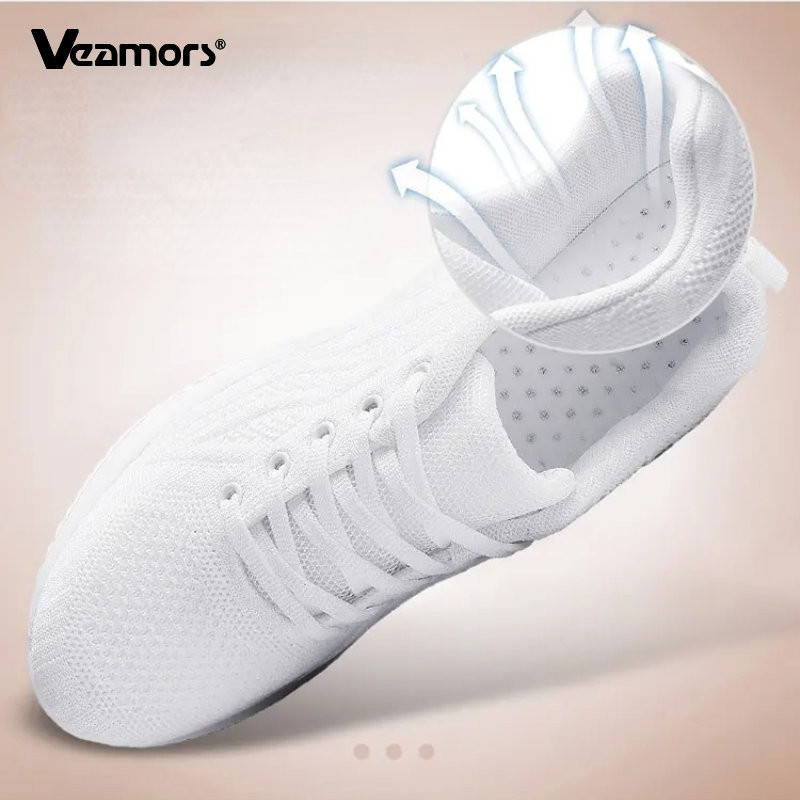 Sieviešu skriešanas apavi Elpojošas ikdienas kedas Vieglas sporta zāle āra sportam Ērti