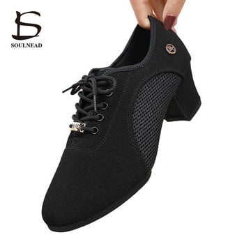 Latin Dance Παπούτσια Γυναικεία Γυναικεία Jazz Dancing Shoes Girls Training Ballroom Tango Modern Sneakers