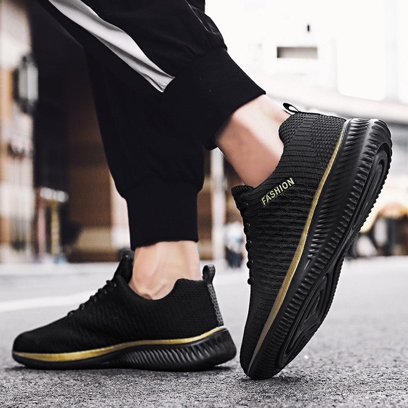 Vīriešu kedas Modes trenažieri Braukšanas apavi Brīvais laiks Vīriešu kedas Mīkstas Vīriešu Ikdienas apavi Pāris Melnas Vīriešu kedas Vīriešu apavi