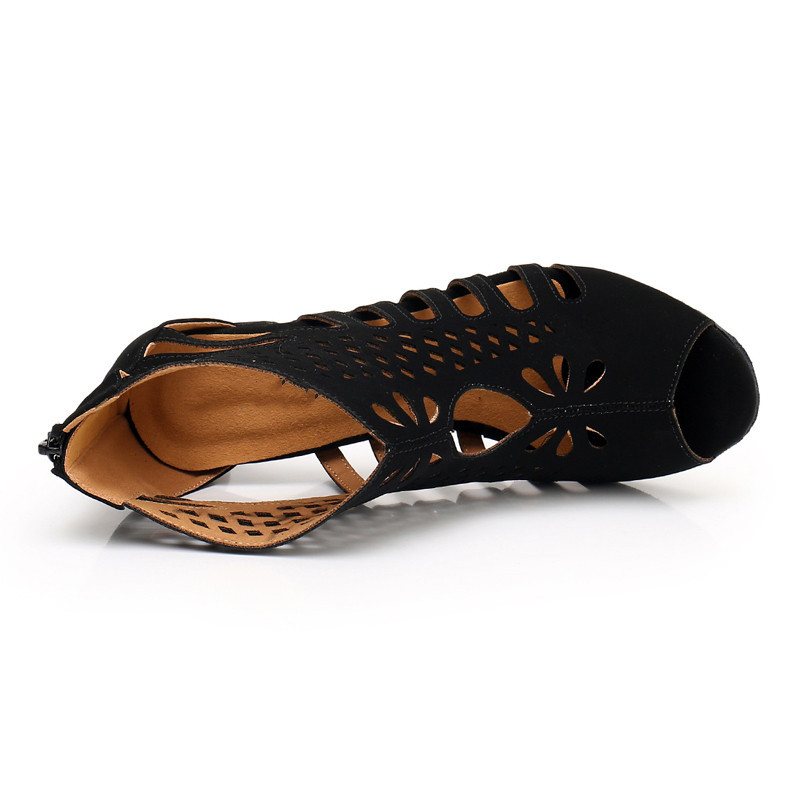 Εξασκηθείτε στις μπότες λάτιν χορού για κορίτσια Παπούτσια χορού Salsa Tango Indoor Suede αθλητικά παπούτσια χορού Αίθουσα χορού Παπούτσια χορού Κούβας Χορός τακουνιών