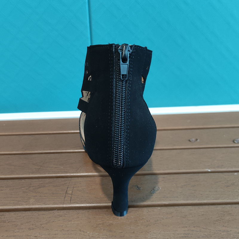 Εξασκηθείτε στις μπότες λάτιν χορού για κορίτσια Παπούτσια χορού Salsa Tango Indoor Suede αθλητικά παπούτσια χορού Αίθουσα χορού Παπούτσια χορού Κούβας Χορός τακουνιών