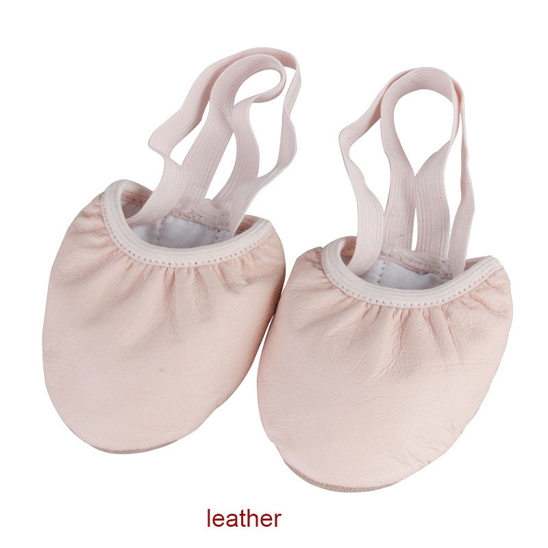 USHINE ādas audekla pirouette deju puszoles apavi Virpošanas apavi baleta džeza meitenēm