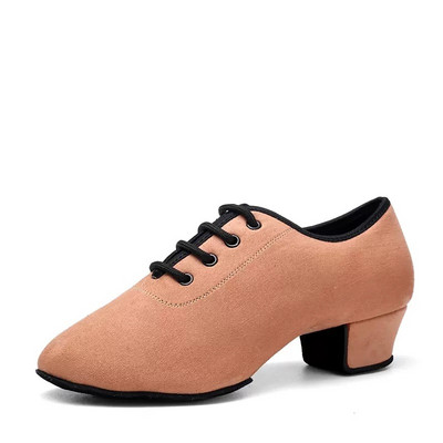 Vyriški Moteriški Lotynų Amerikos šokių batai Minkšti patalpų modernūs pramoginių šokių batai Spalvoti pratimų batai Odiniai vaikų šokių sportbačiai