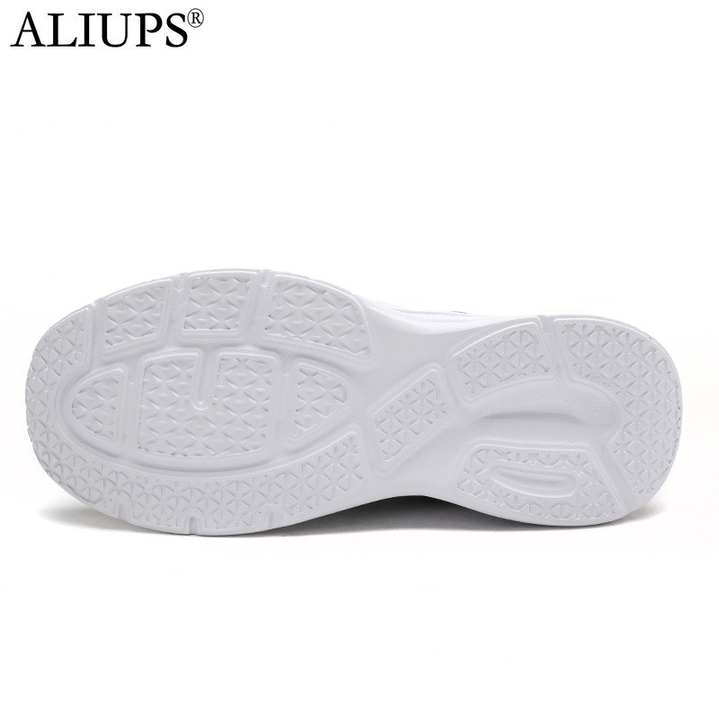 ALIUPS őszi téli női futócipő bőr vízálló sport fekete tornacipő edzőcipő zapatillas de deporte