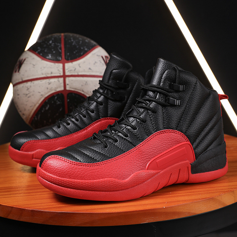 Karstā izpārdošana vīriešu basketbola apavi Augstas čības Vīriešu retro basketbola apavi Šņorējami Trend Vīriešu kedas pastaigu apavi sporta zālē