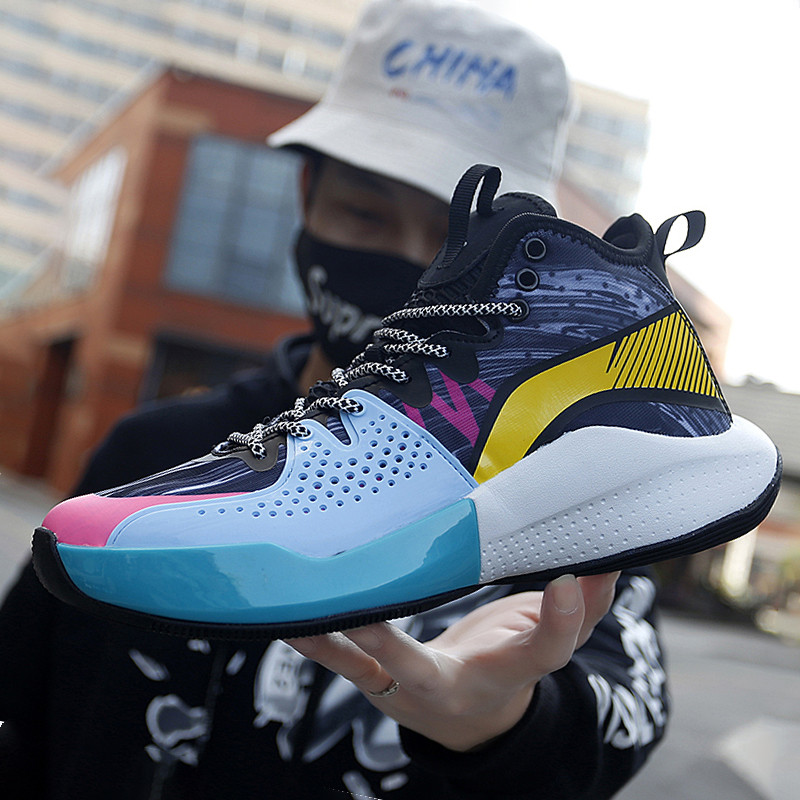 2022 új kosárlabda cipő férfi könnyű csúszásmentes légáteresztő tornacipő női kiváló minőségű páros sport futócipő