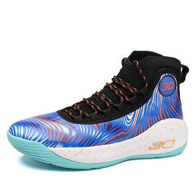 2022. gada jauni vīriešu basketbola apavi Modes sporta apavi vasaras sieta elpojoši, ērti, neslīdoši skriešanas sporta veidi, elastīgi vīriešu apavi