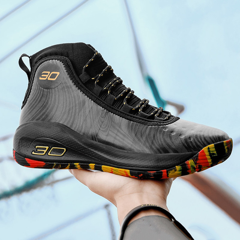 2022. gada jauni vīriešu basketbola apavi Modes sporta apavi vasaras sieta elpojoši, ērti, neslīdoši skriešanas sporta veidi, elastīgi vīriešu apavi