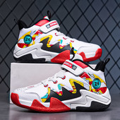 Krepšinio bateliai berniukams Nauji neslystantys ir vandeniui atsparūs vaikiški sportiniai bateliai Lauko mergaičių laisvalaikio bėgimo bateliai 31-40